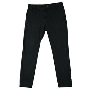 Kangol Pants Mens 32x32 Black Chinos‎ Measures 33x29.5